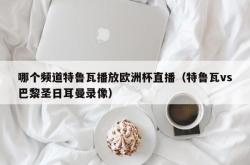 哪个频道特鲁瓦播放欧洲杯直播（特鲁瓦vs巴黎圣日耳曼录像）